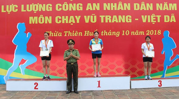 Công an Lâm Đồng đạt giải cao tại Hội thao Công an nhân dân năm 2018