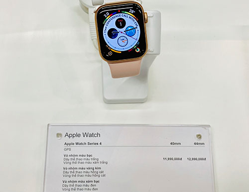 Apple Watch series 4 có giá từ 11,99 triệu đồng ở Việt Nam