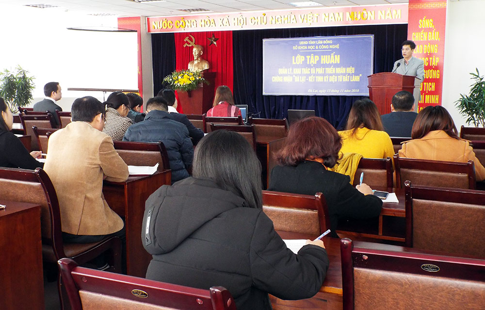 Quản lý, khai thác và phát triển nhãn hiệu chứng nhận "Đà Lạt - Kết tinh kỳ diệu từ đất lành"