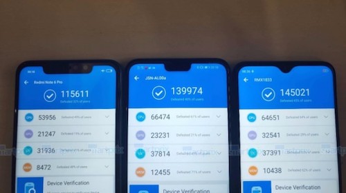 Realme U1 - smartphone đầu tiên dùng chip Helio P70