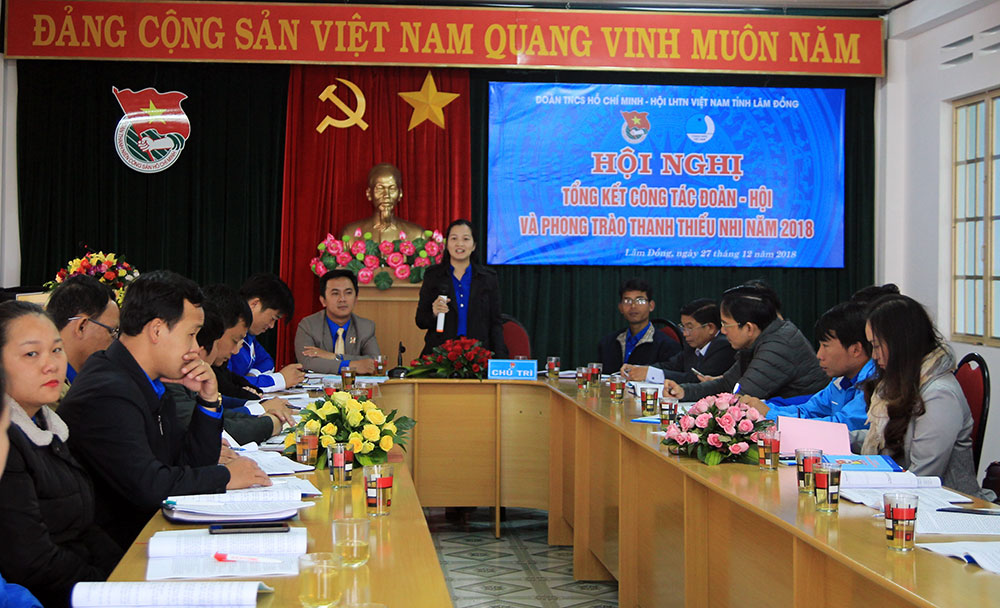 Tổng kết công tác Đoàn – Hội và phong trào thanh thiếu nhi năm 2018