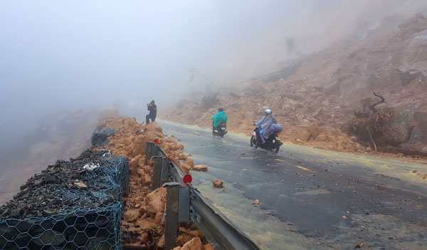 Đèo Khánh Lê nối Nha Trang – Đà Lạt đã thông toàn tuyến trong ngày đầu năm