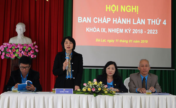 Liên đoàn Lao động tỉnh triển khai nhiệm vụ năm 2019