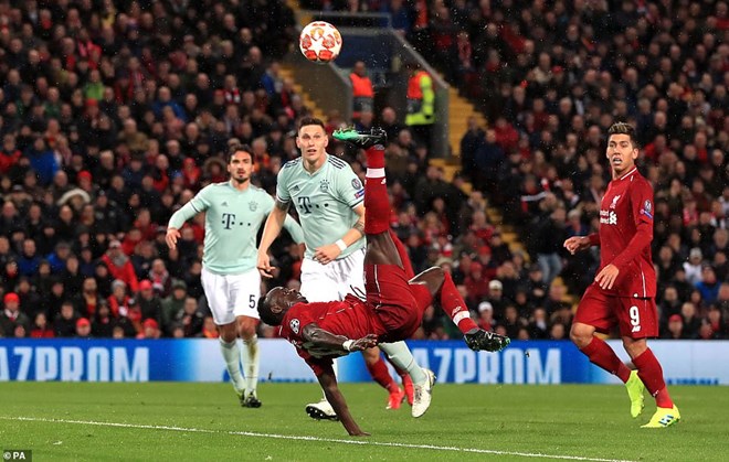 Liverpool bị Bayern cầm hòa 0-0 ngay trên sân nhà. (Nguồn: PA)