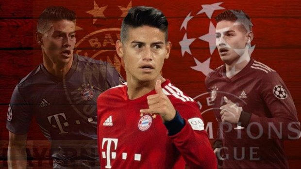 James Rodriguez hâm nóng trận cầu 'sinh tử' Bayern - Liverpool