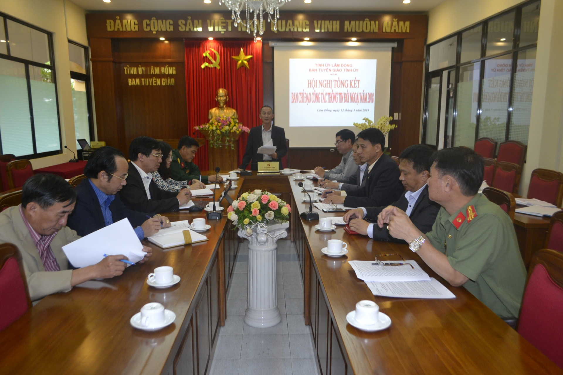 Tổng kết Ban Chỉ đạo Công tác thông tin đối ngoại của tỉnh năm 2018