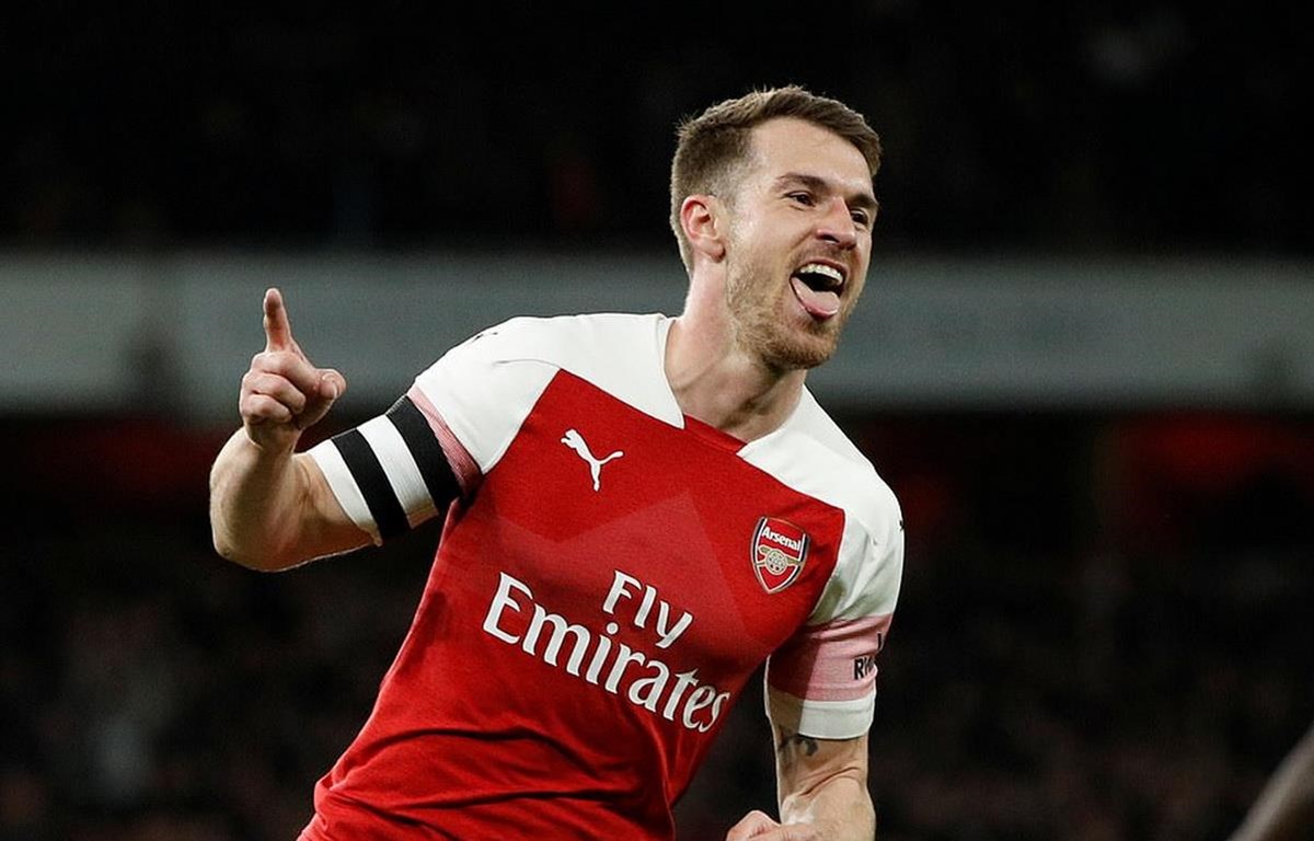 Aaron Ramsey mở đầu cho chiến thắng của Arsenal