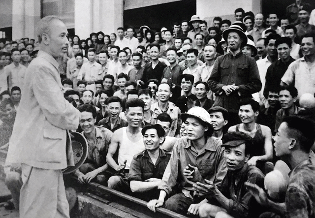 Chủ tịch Hồ Chí Minh: Giai cấp công nhân là động lực chủ yếu của phong trào giải phóng dân tộc