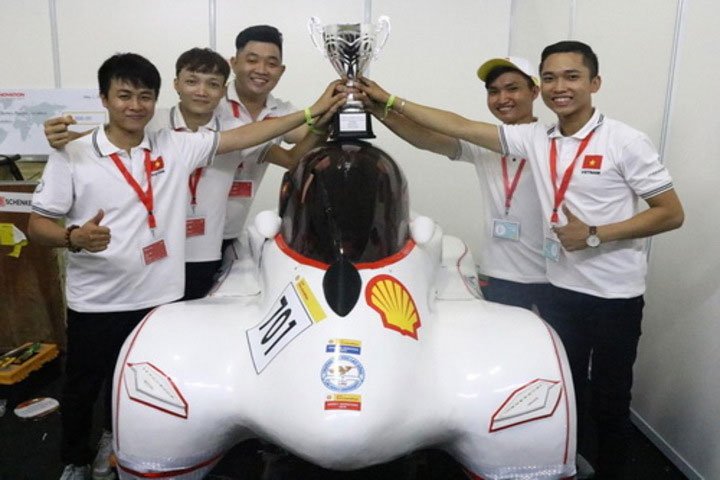 Việt Nam lần thứ 5 vô địch châu Á về xe tiết kiệm nhiên liệu