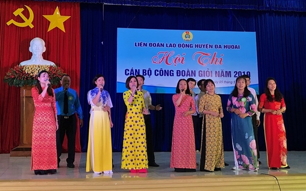 Đạ Huoai: Tổ chức Hội thi &quot;Cán bộ Công đoàn giỏi năm 2019&quot;