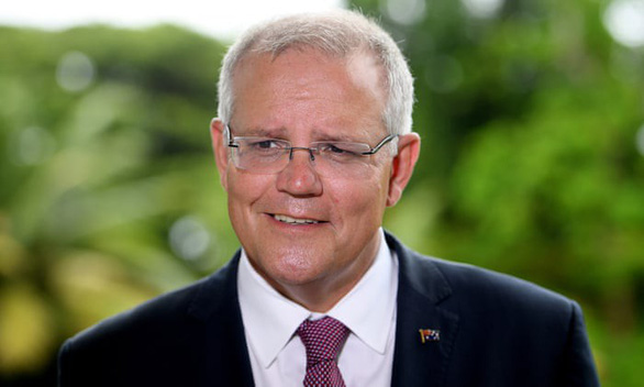 Thủ tướng Úc Scott Morrison - Ảnh: THE GUARDIAN