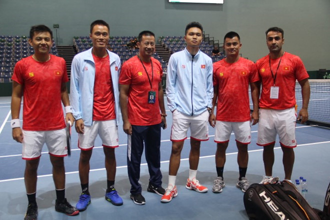 Thắng Kuwait, tuyển quần vợt Việt Nam sẽ thăng hạng nhóm 2 Davis Cup