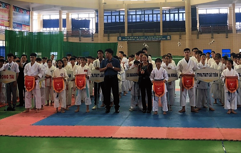 Hơn 200 VĐV tranh tài tại Giải Karatedo các CLB tỉnh Lâm Đồng năm 2019