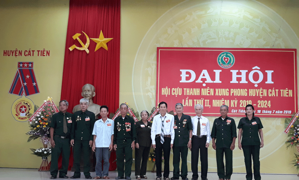 Cát Tiên: Đại hội Hội cựu thanh niên xung phong lần thứ 2