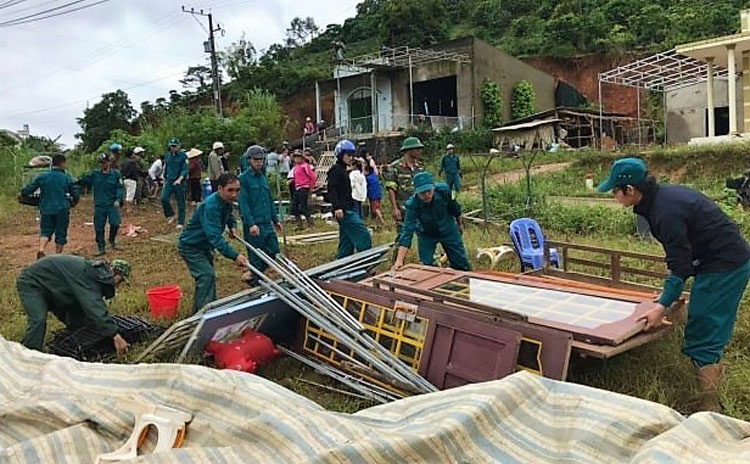 Các địa phương tập trung khắc phục hậu quả sau lũ quét