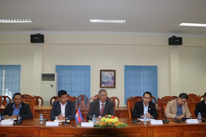 Quốc vụ khanh, Thứ trưởng Bộ Thông tin Campuchia ông Thach Phen tiếp đoàn