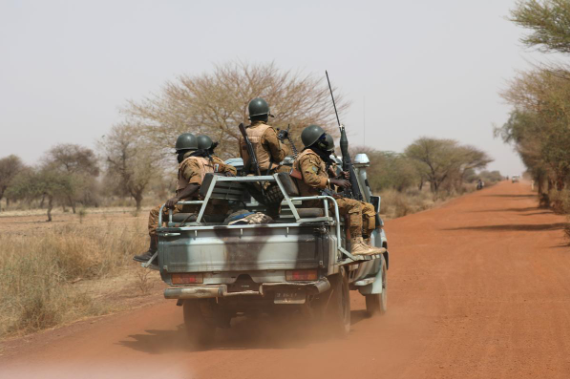 Quân đội Burkina Faso tuần tra ở Gorgadji, Sahel