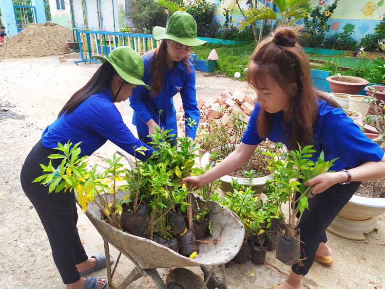 Đoàn Trường CĐSP Đà Lạt luôn tổ chức các hoạt động ý nghĩa, tạo môi trường để đoàn viên, sinh viên rèn luyện trưởng thành. Ảnh: D.Nguyễn