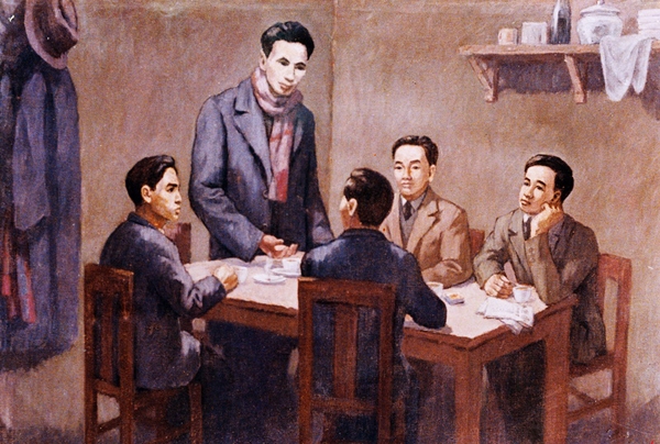 Hội nghị thành lập Đảng Cộng sản Việt Nam ngày 3/2/1930. Nguồn: dangcongsan.vn