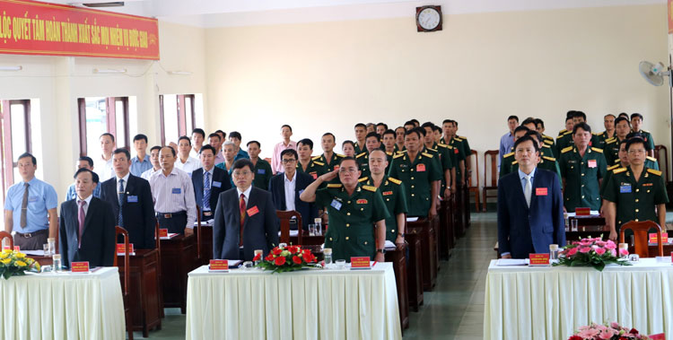 Đại hội Đảng bộ Quân sự TP Bảo Lộc thành công tốt đẹp