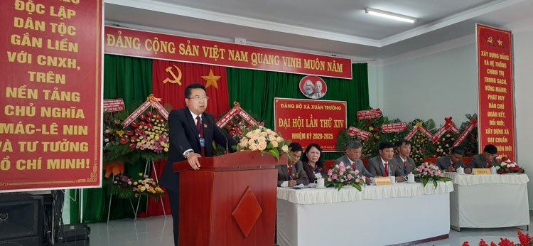 Đảng bộ xã Xuân Trường tổ chức Đại hội lần thứ XIV, nhiệm kỳ 2020 – 2025