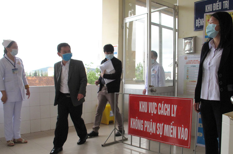 197 trường hợp đi từ vùng dịch về Lâm Đồng được giám sát, cách ly y tế