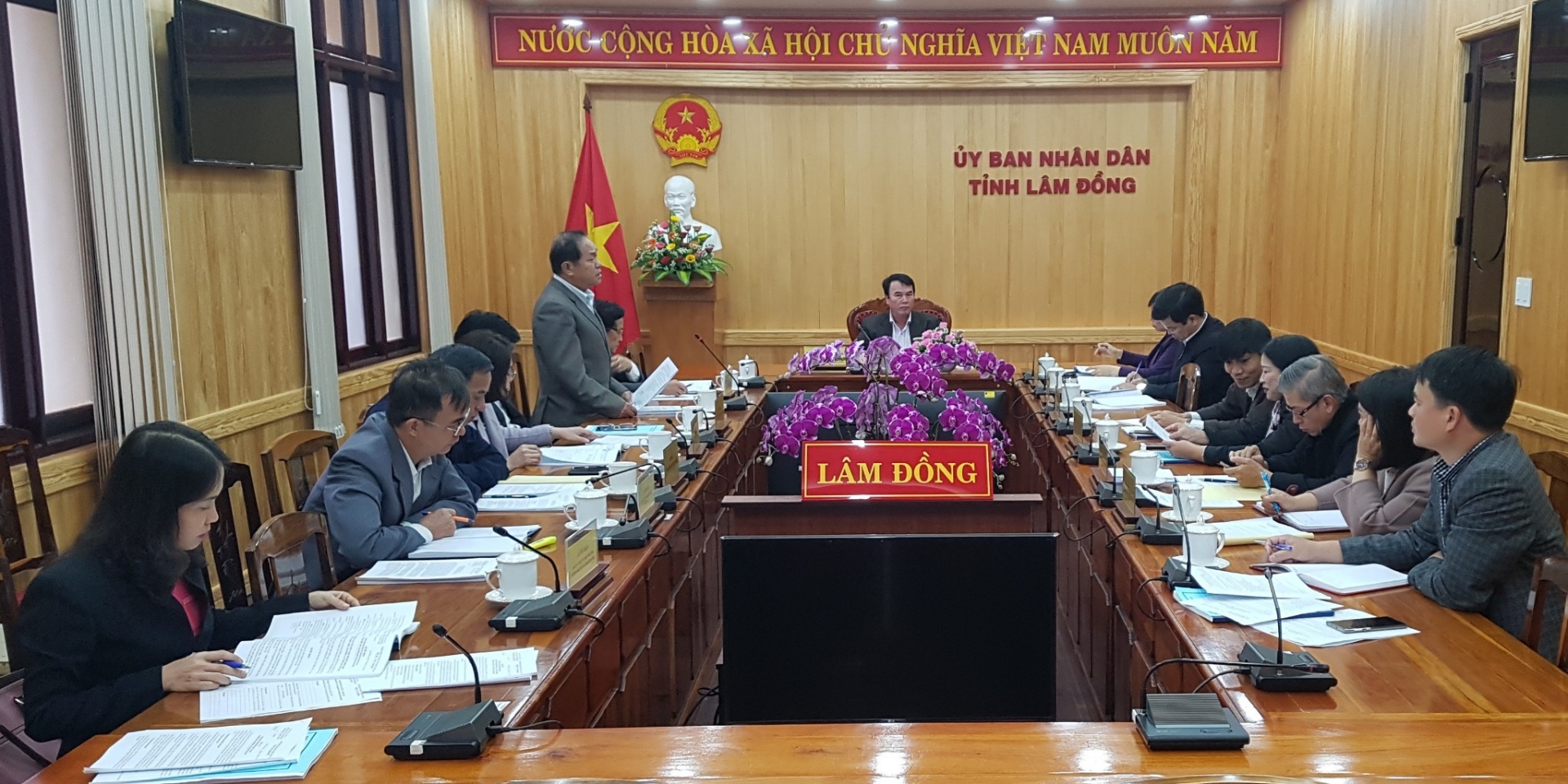 Ban tổ chức Giải thưởng Khoa học và Công nghệ tỉnh Lâm Đồng lần thứ 2 – 2021 họp triển khai nhiệm vụ