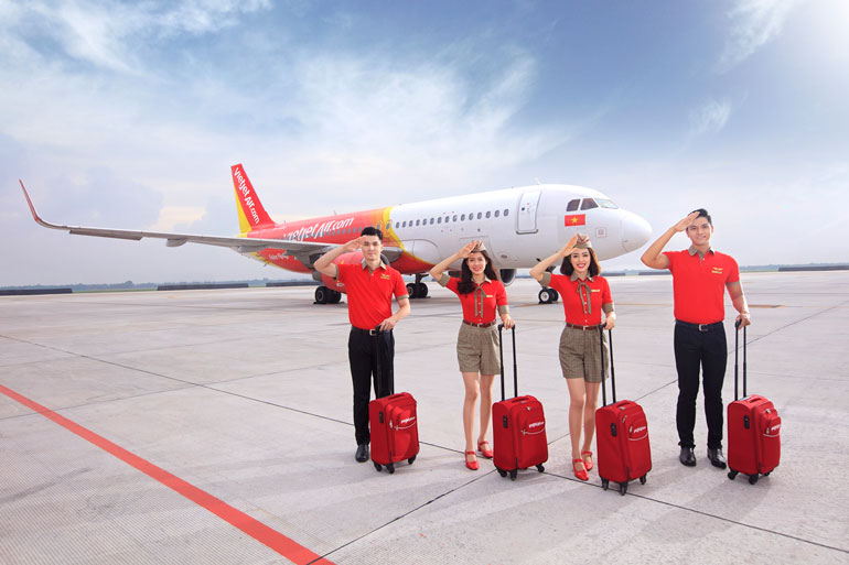 ''Hẹn hò'' cùng Vietjet với đại tiệc vé 0 đồng Ngày Độc thân