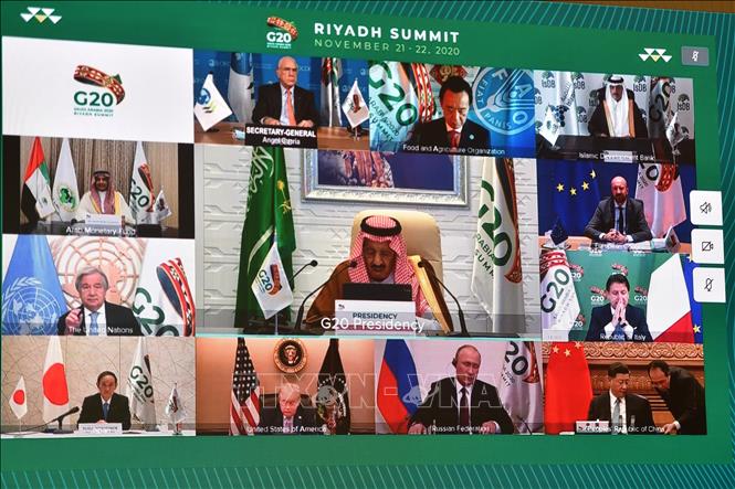 Khai mạc Hội nghị Thượng đỉnh G20 trực tuyến do Saudi Arabia chủ trì