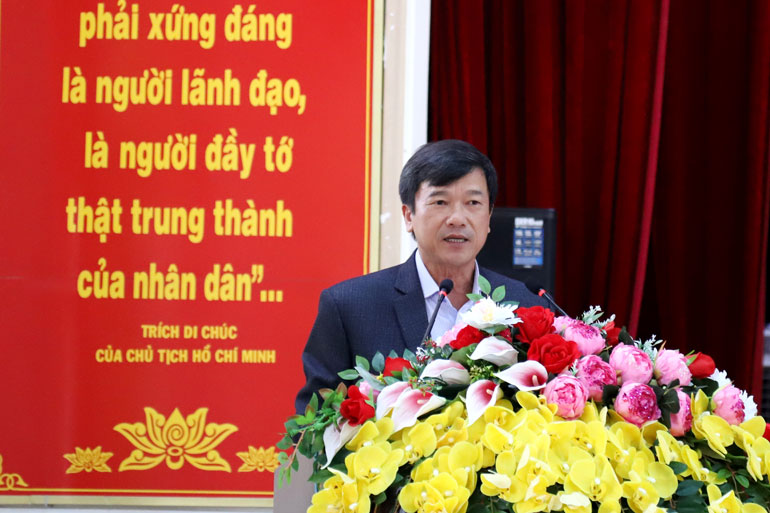 Ông Nguyễn Ngọc Nhi - Chủ tịch UBND huyện Bảo Lâm tiếp thu, giải trình các kiến nghị thuộc thẩm quyền