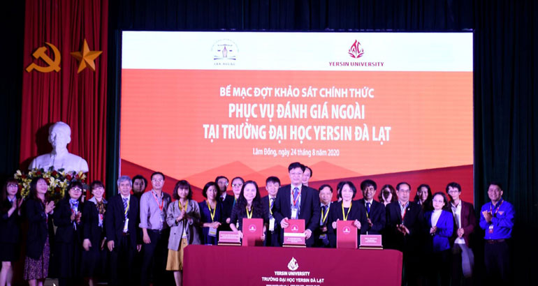 Trường Đại học Yersin Đà Lạt được công nhận đạt tiêu chuẩn chất lượng giáo dục