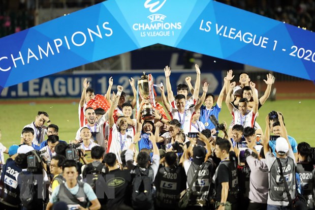 V-League là một trong những sự kiện thành công của thể thao Việt Nam năm 2020