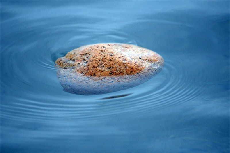 Khám phá loại đá có thể tự nổi trên mặt nước biển