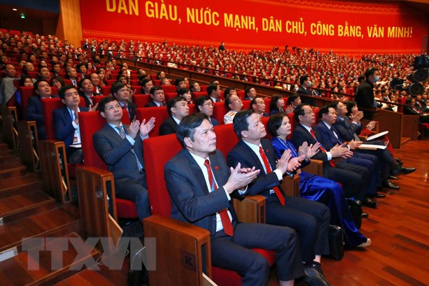 Đoàn đại biểu Đảng bộ tỉnh Bắc Ninh tham dự phiên bế mạc Đại hội XIII của Đảng