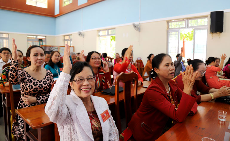 Hội Chữ thập đỏ Phường 1 (TP Bảo Lộc) tiến hành Đại hội điểm