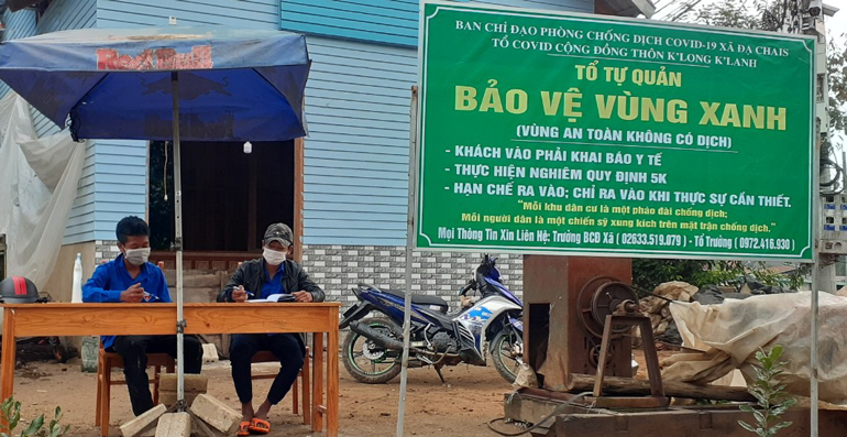 Các thôn, tổ dân phố thành lập tổ tự quản bảo vệ “vùng xanh” của từng thôn, tổ dân phố