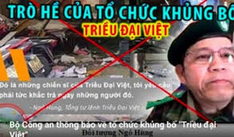 Triều đại Việt - Tổ chức phản động của người Việt ở hải ngoại chống phá Nhà nước Việt Nam