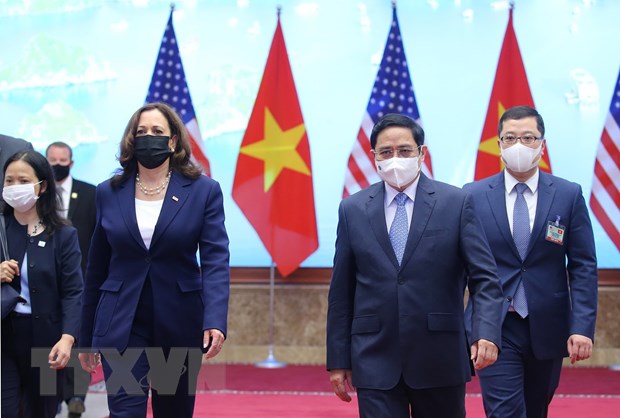 Thủ tướng Phạm Minh Chính và Phó Tổng thống Hoa Kỳ Kamala Harris