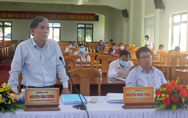 Hội nghị nghe báo cáo phương án quy hoạch Khu đô thị mới Liên Nghĩa và quy hoạch chi tiết khu đô thị mới Phú Hội