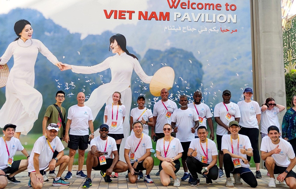 Hình ảnh Việt Nam xuất hiện ấn tượng với bạn bè quốc tế tại sự kiện