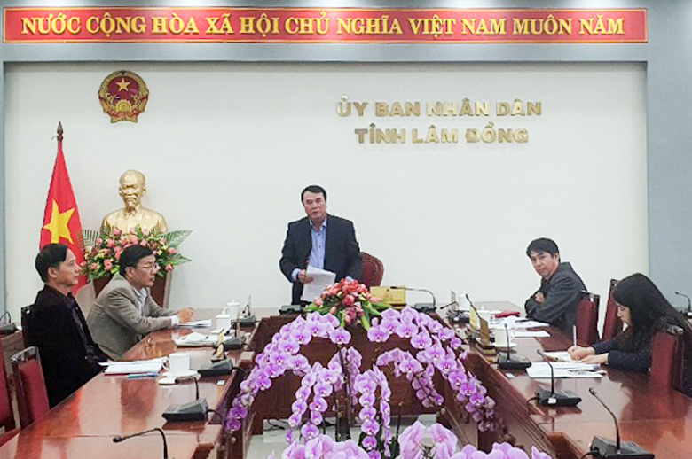 Các đại biểu tham dự tọa đàm tại điểm cầu tỉnh Lâm Đồng
