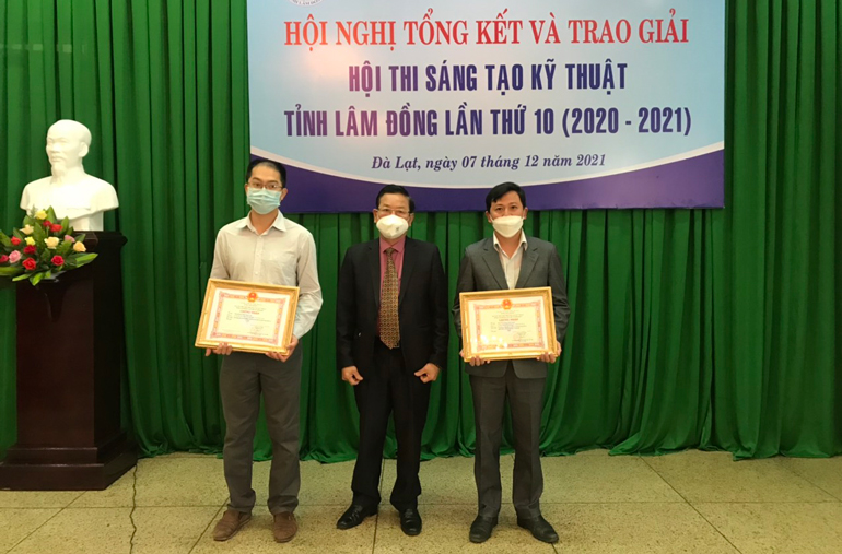 Trao 24 giải thưởng Hội thi Sáng tạo kỹ thuật tỉnh Lâm Đồng lần thứ X