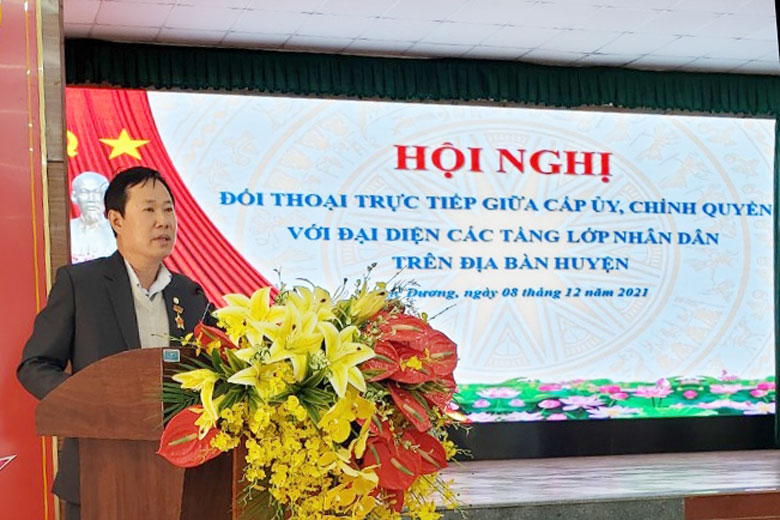 Lạc Dương: Hội nghị đối thoại trực tiếp giữa người đứng đầu cấp ủy, chính quyền với Nhân dân