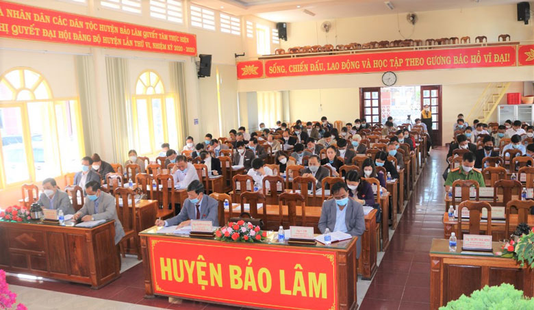 HĐND huyện Bảo Lâm khóa VI tổ chức kỳ họp lần thứ 3