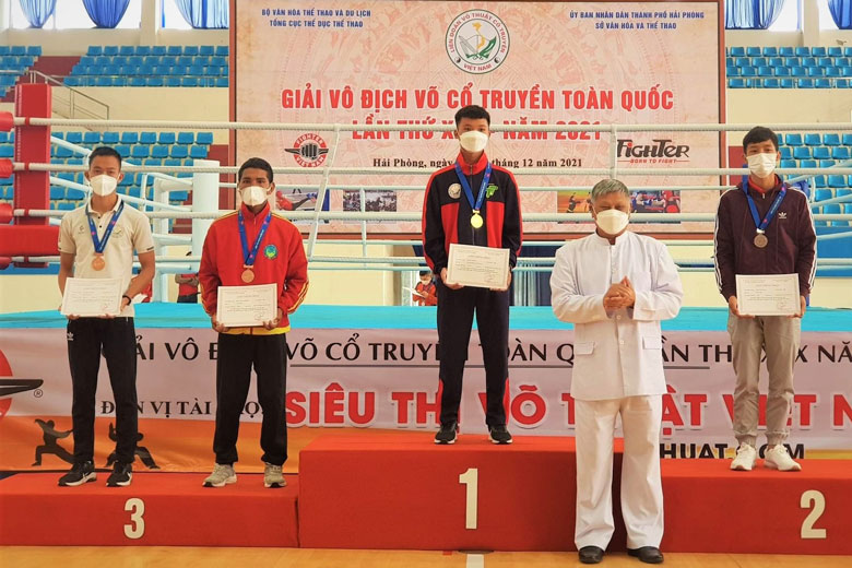 Lâm Đồng giành được 6 Huy chương Vàng tại giải Vô địch Võ cổ truyền toàn quốc 2021