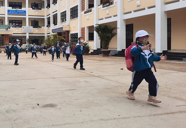 Tỷ lệ học sinh, sinh viên Lâm Đồng học trực tiếp sau Tết Dương lịch tăng