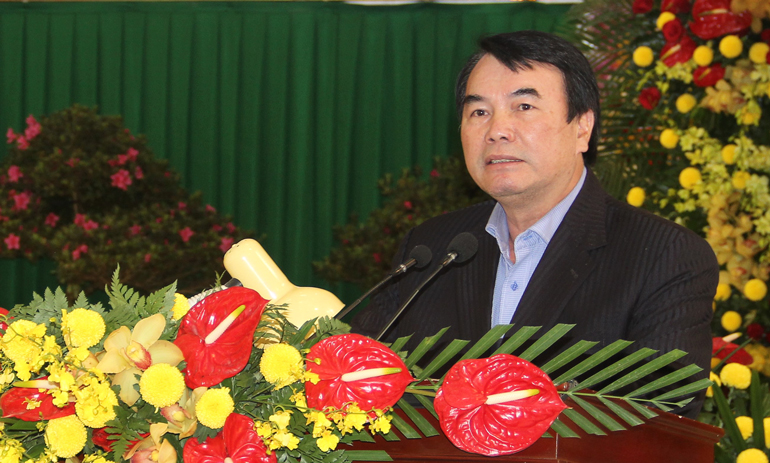 Phó Chủ tịch UBND tỉnh Phạm S phát biểu kết luận hội nghị