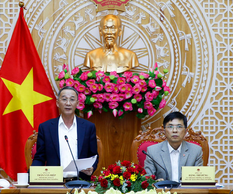 Chủ tịch UBND tỉnh Lâm Đồng Trần Văn Hiệp: Cần đồng tâm, hiệp lực, quyết tâm, đoàn kết