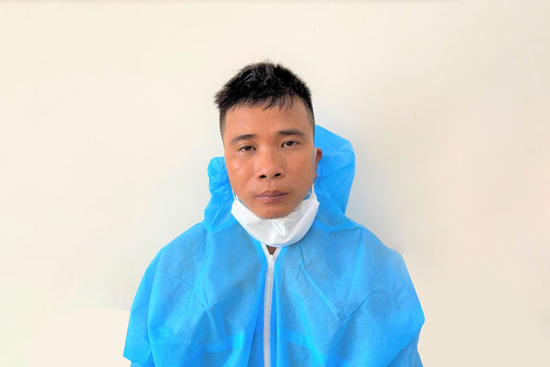 Trương Văn Qua bị bắt giữ sau khi đột nhập nhà dân trộm cắp tài sản