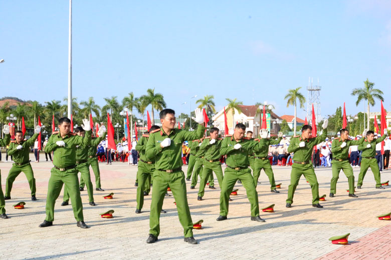 Biểu diễn võ thuật 